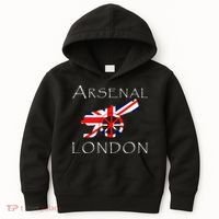 Arsenal London Soccer Jersey Cannon Union Jack  Kids Hoodie thumb 0