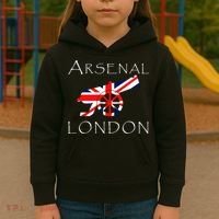 Arsenal London Soccer Jersey Cannon Union Jack  Kids Hoodie thumb 3