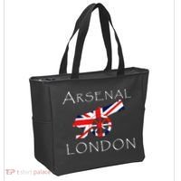 Arsenal London Soccer Jersey Cannon Union Jack  Tote Bag thumb 2