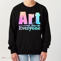 Art Is For Everyone Women's Sweatshirt thumb 0
