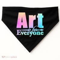 Art Is For Everyone USA-Made Doggie Bandana thumb 0