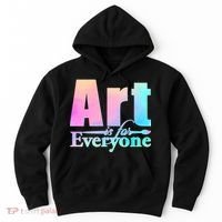 Art Is For Everyone Hoodie thumb 0