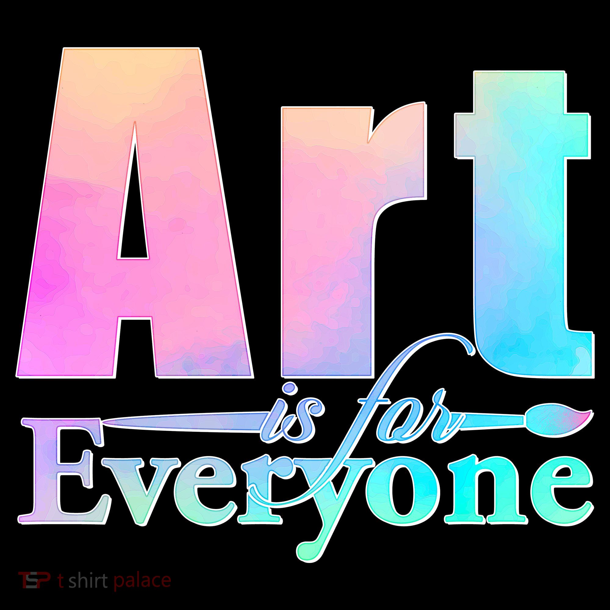 Art Is For Everyone Ornament