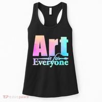 Art Is For Everyone Women's Tank Top thumb 0