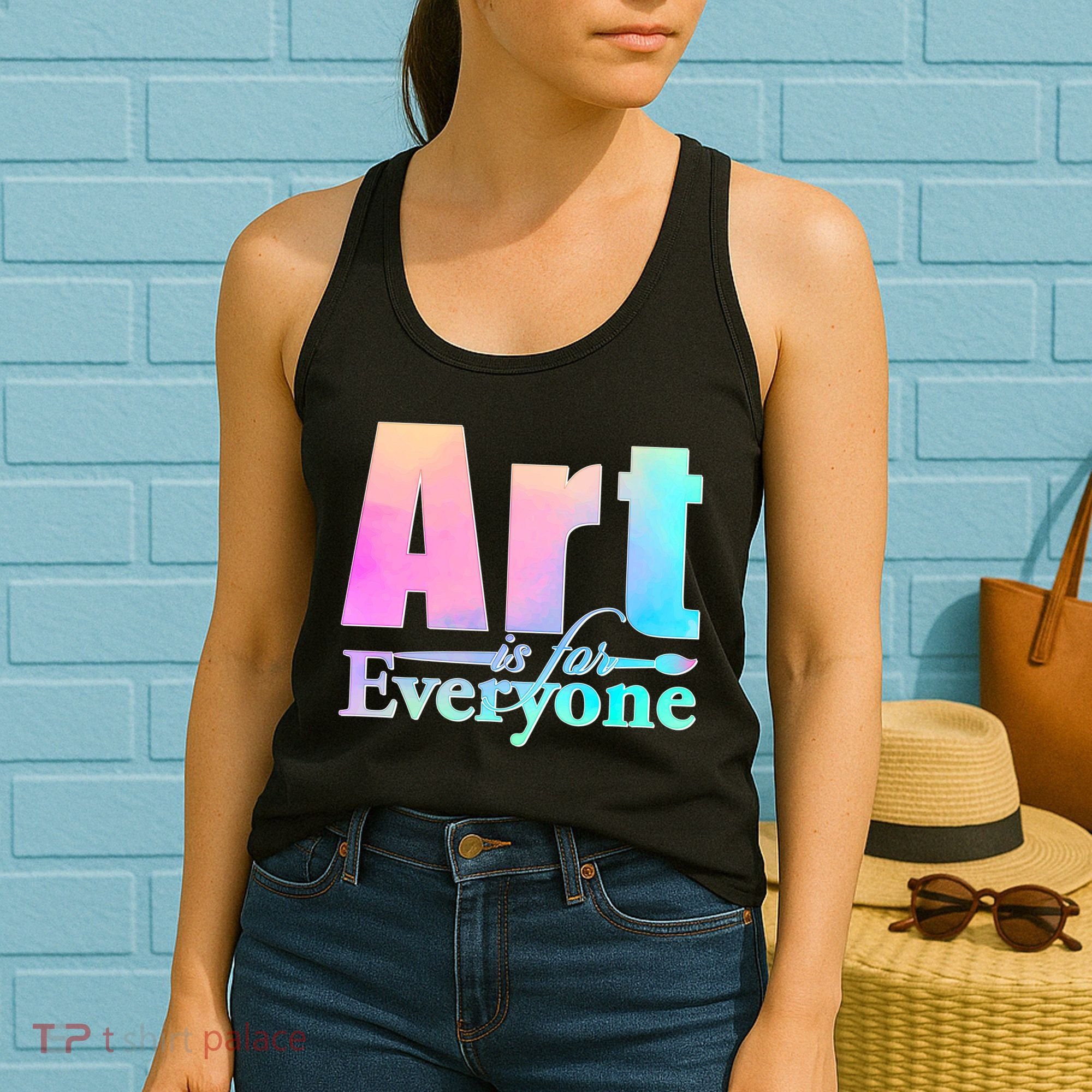 Art Is For Everyone Women's Tank Top