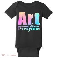 Art Is For Everyone Baby Bodysuit thumb 0