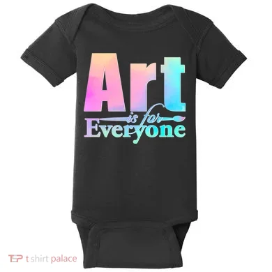Art Is For Everyone Baby Bodysuit