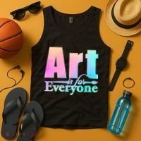 Art Is For Everyone Tank Top thumb 4