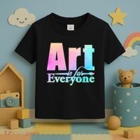 Art Is For Everyone Toddler T-Shirt thumb 3