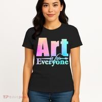 Art Is For Everyone Women's T-Shirt thumb 4
