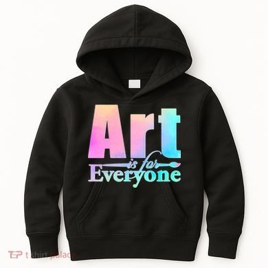 Art Is For Everyone Kids Hoodie