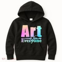 Art Is For Everyone Kids Hoodie thumb 0