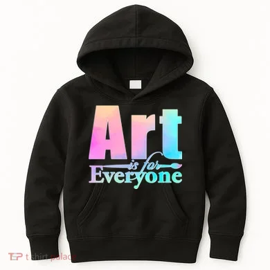 Art Is For Everyone Kids Hoodie