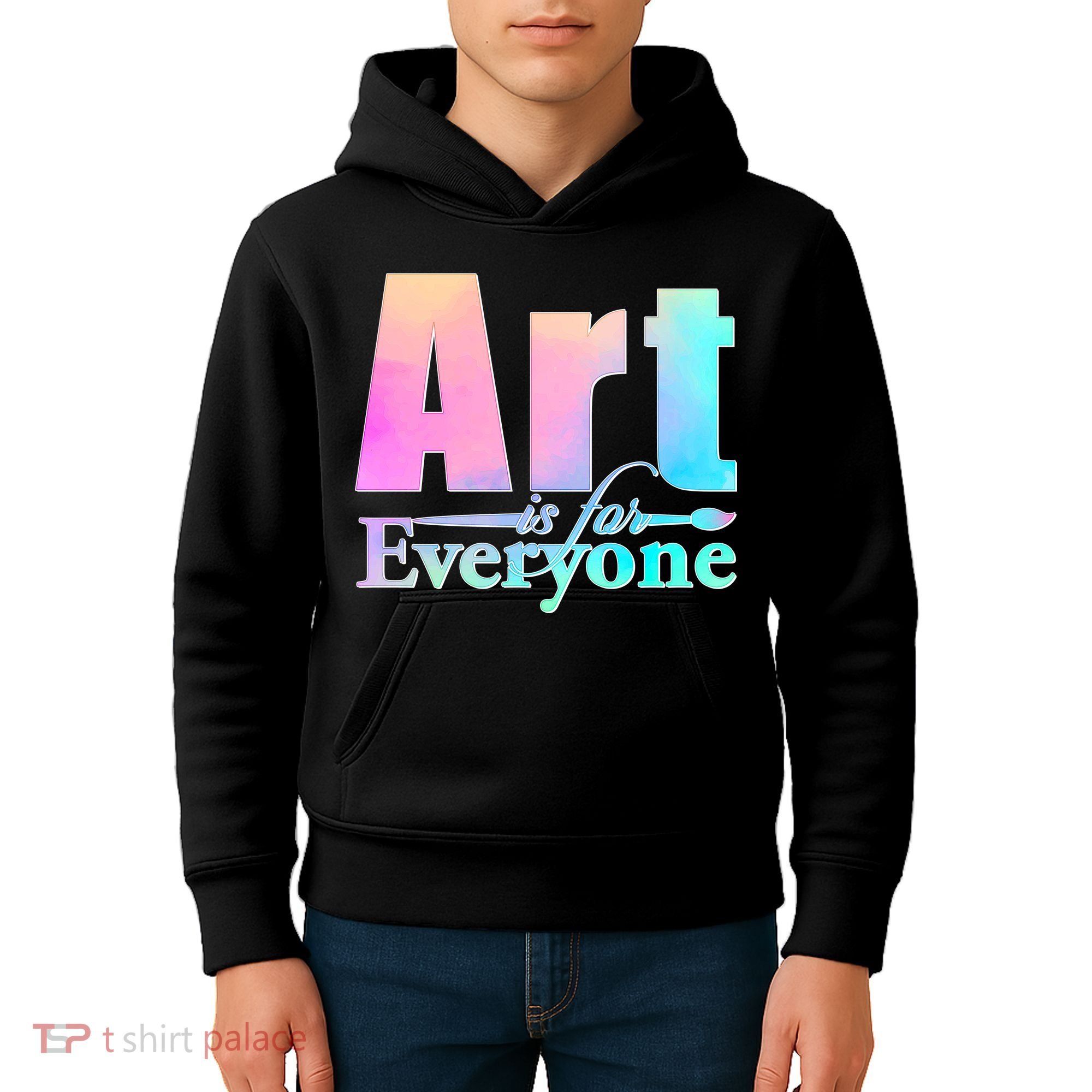 Art Is For Everyone Kids Hoodie