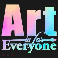 Art Is For Everyone Kids Hoodie thumb 5