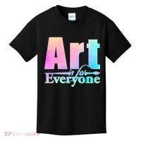 Art Is For Everyone Kids T-Shirt thumb 0