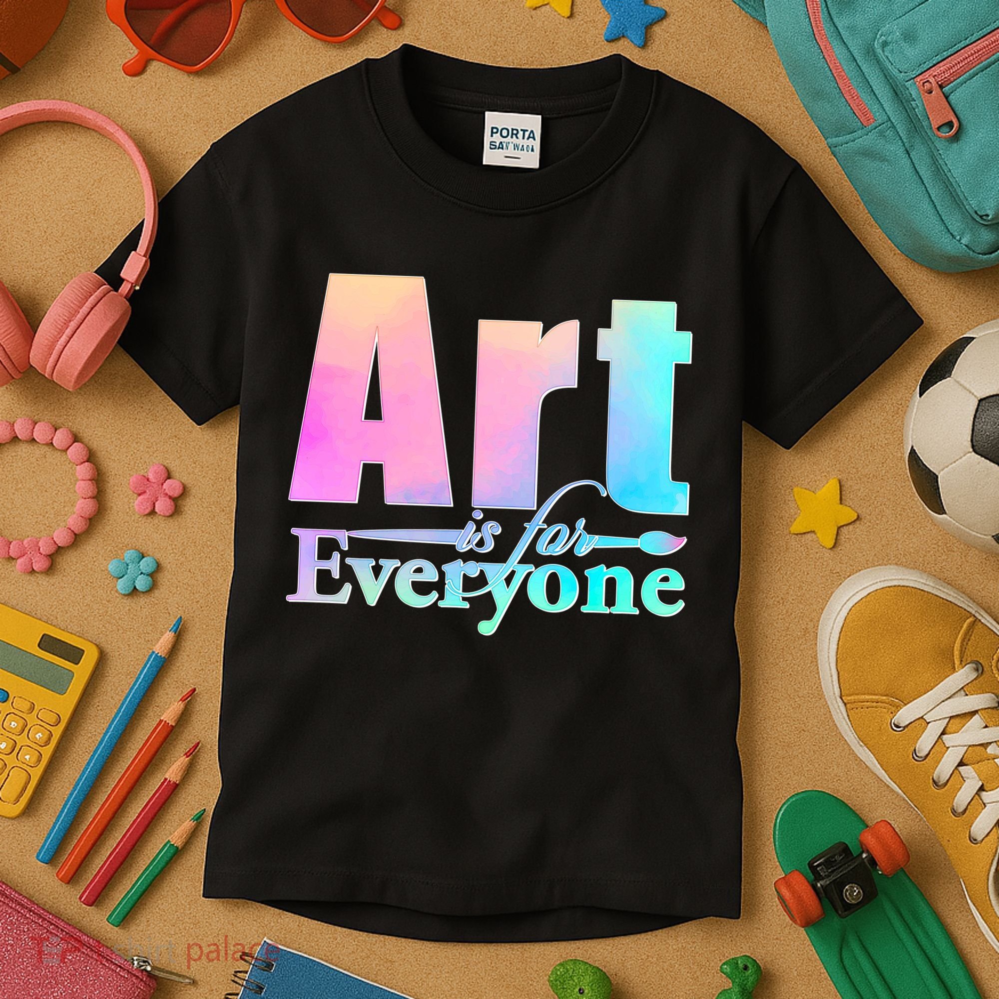 Art Is For Everyone Kids T-Shirt