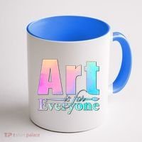 Art Is For Everyone Coffee Mug thumb 1