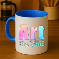 Art Is For Everyone Coffee Mug thumb 4
