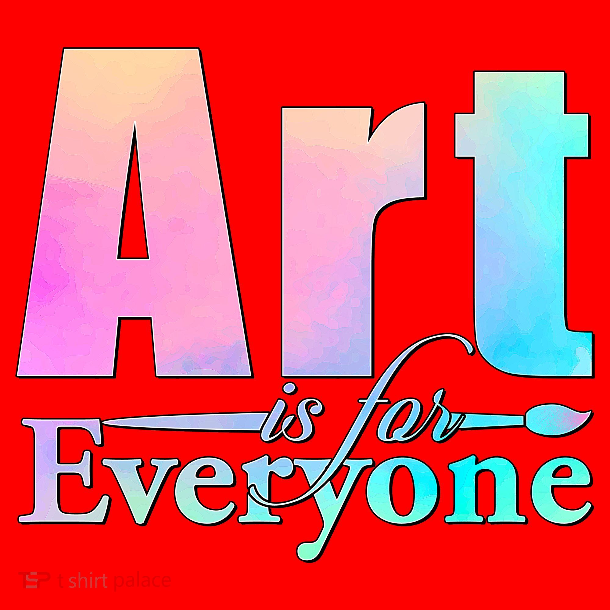 Art Is For Everyone Santa Hat