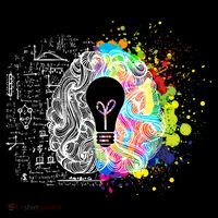 Art of Science Colorful Brain T-Shirt thumb 7