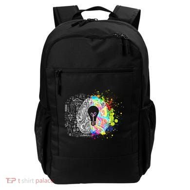 Art of Science Colorful Brain Backpack