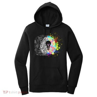 Art of Science Colorful Brain Women's Hoodie