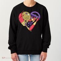 Art Supplies Heart Women's Sweatshirt thumb 0