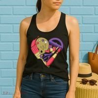 Art Supplies Heart Women's Tank Top thumb 2
