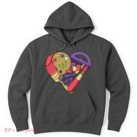Art Supplies Heart Hoodie thumb 0