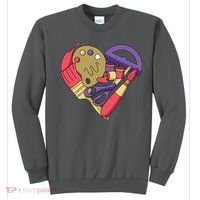 Art Supplies Heart Sweatshirt thumb 0