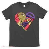 Art Supplies Heart T-Shirt thumb 0
