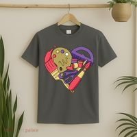 Art Supplies Heart T-Shirt thumb 2