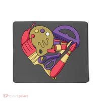 Art Supplies Heart Mousepad thumb 0