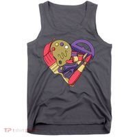 Art Supplies Heart Tank Top thumb 0