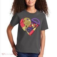 Art Supplies Heart Kids T-Shirt thumb 2