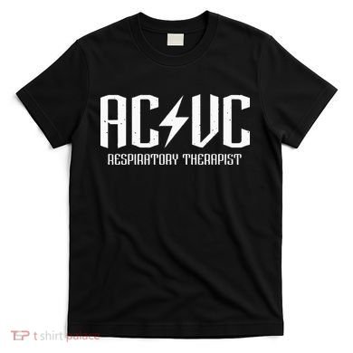 ACVC Respiratory Therapist Funny Vent Settings RT Student T-Shirt