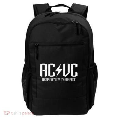 ACVC Respiratory Therapist Funny Vent Settings RT Student Backpack