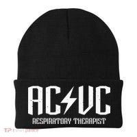 ACVC Respiratory Therapist Funny Vent Settings RT Student Beanie thumb 0