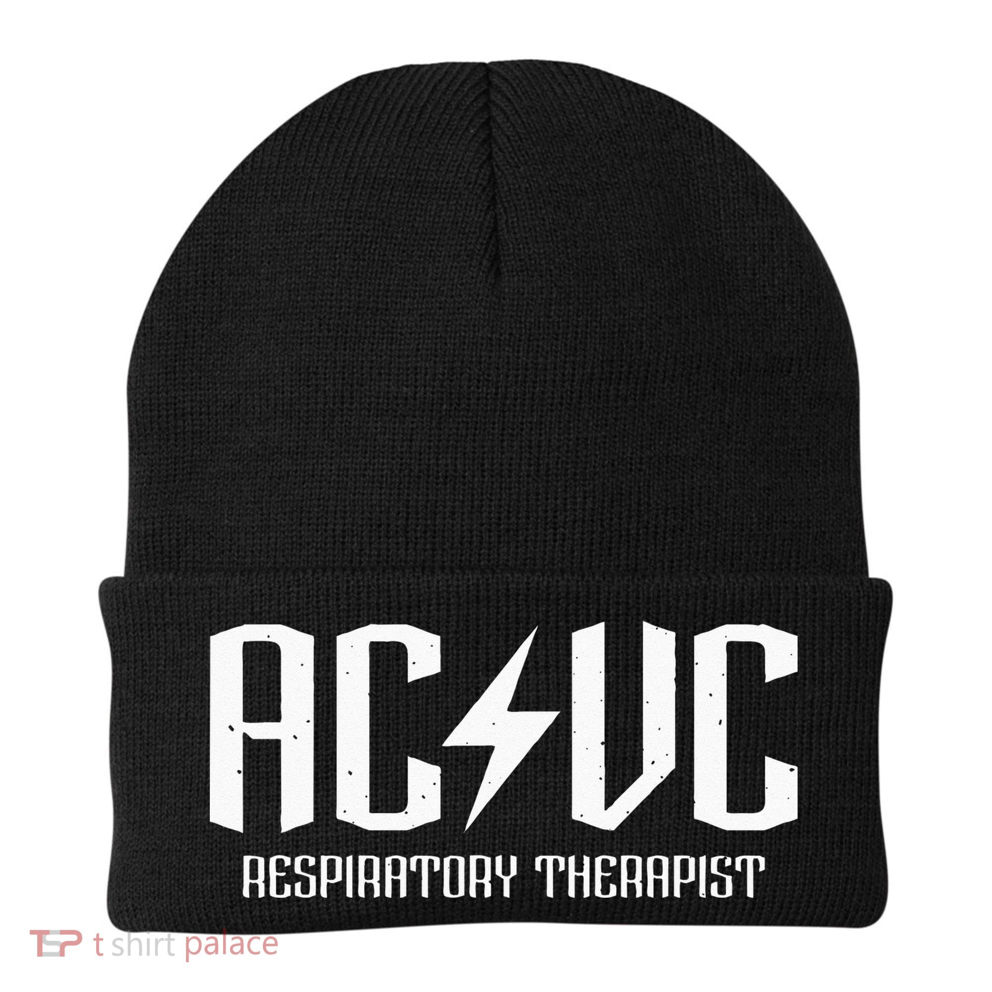 ACVC Respiratory Therapist Funny Vent Settings RT Student Beanie