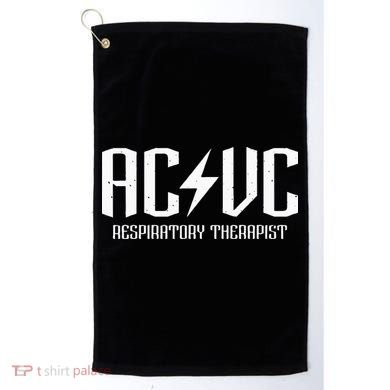 ACVC Respiratory Therapist Funny Vent Settings RT Student Golf Towel
