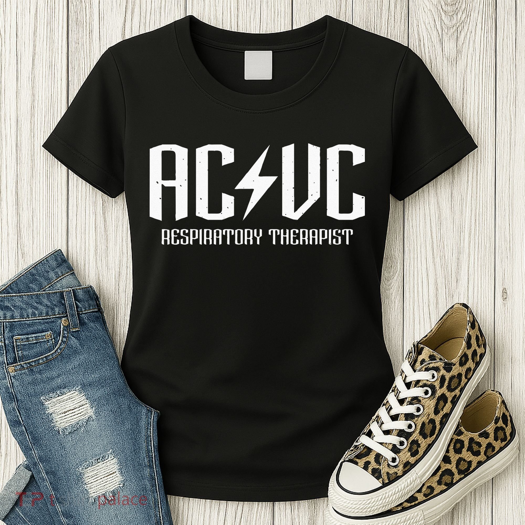 ACVC Respiratory Therapist Funny Vent Settings RT Student Women's T-Shirt