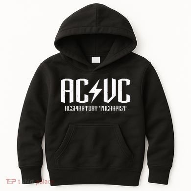 ACVC Respiratory Therapist Funny Vent Settings RT Student Kids Hoodie