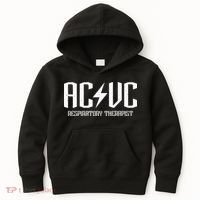 ACVC Respiratory Therapist Funny Vent Settings RT Student Kids Hoodie thumb 0