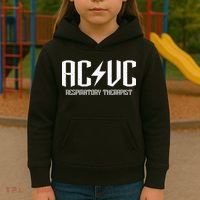 ACVC Respiratory Therapist Funny Vent Settings RT Student Kids Hoodie thumb 3