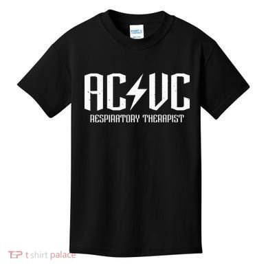 ACVC Respiratory Therapist Funny Vent Settings RT Student Kids T-Shirt