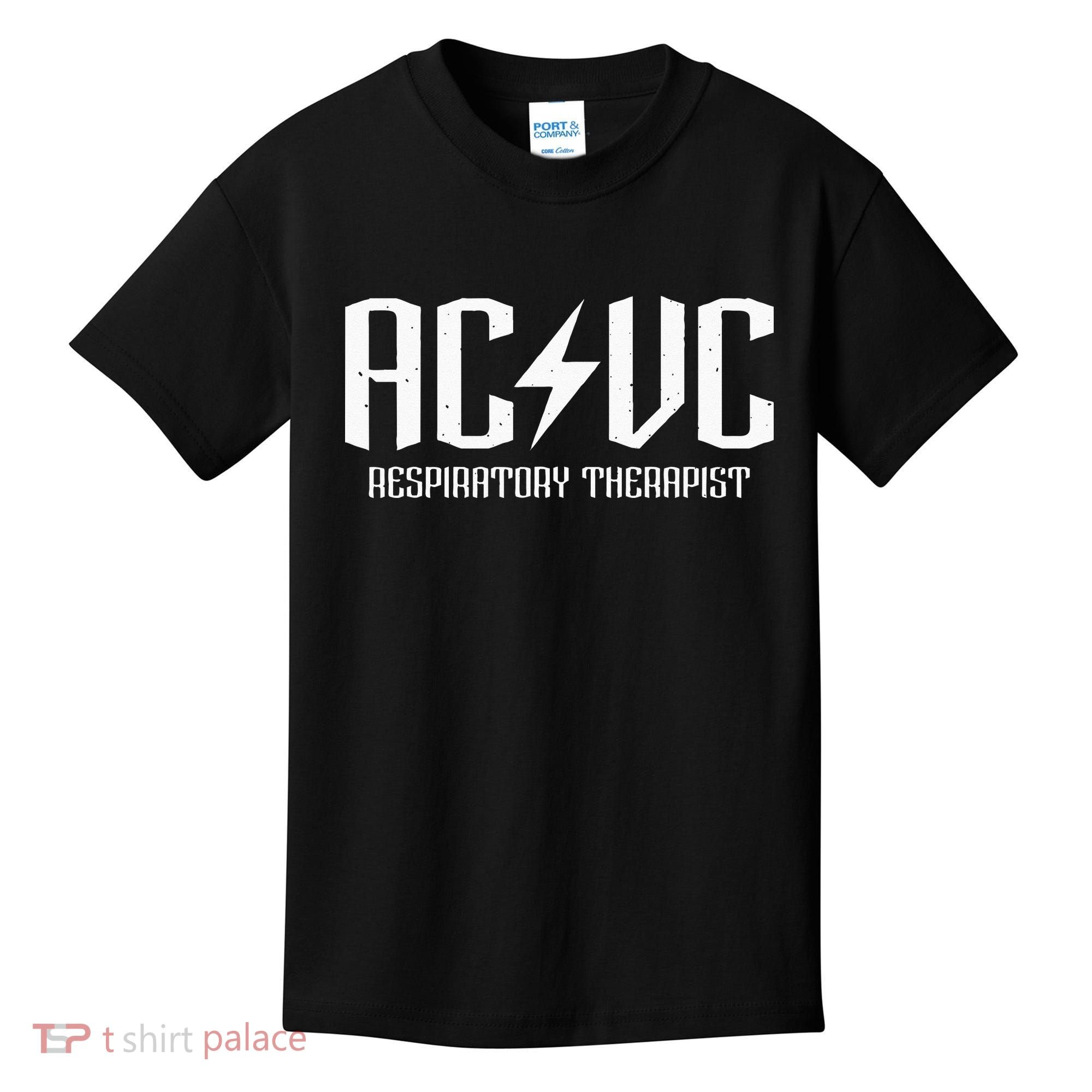 ACVC Respiratory Therapist Funny Vent Settings RT Student Kids T-Shirt