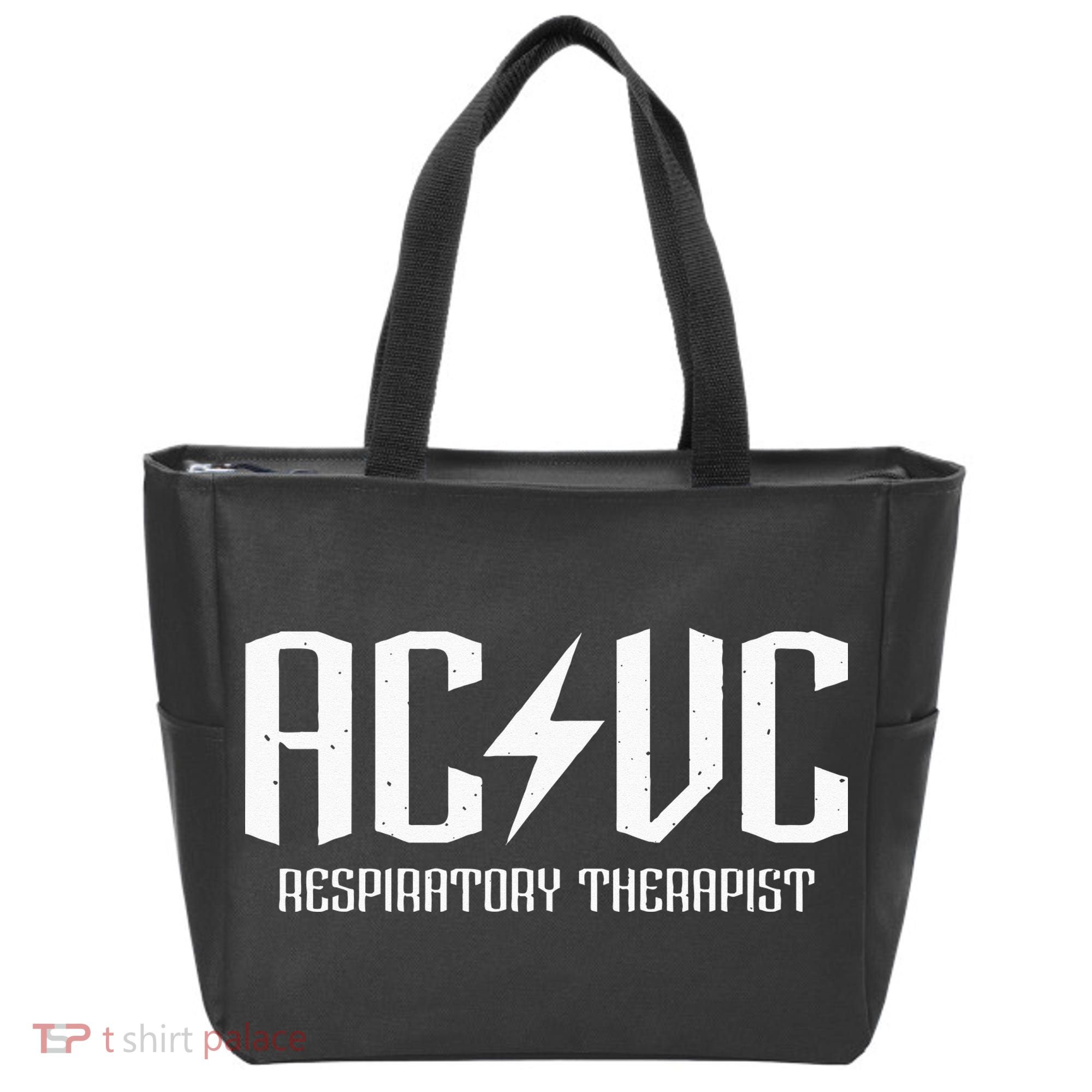 ACVC Respiratory Therapist Funny Vent Settings RT Student Tote Bag