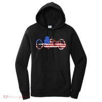 American Recumbent Trike USA Cycling Recumbent Bike Triker Women's Hoodie thumb 0