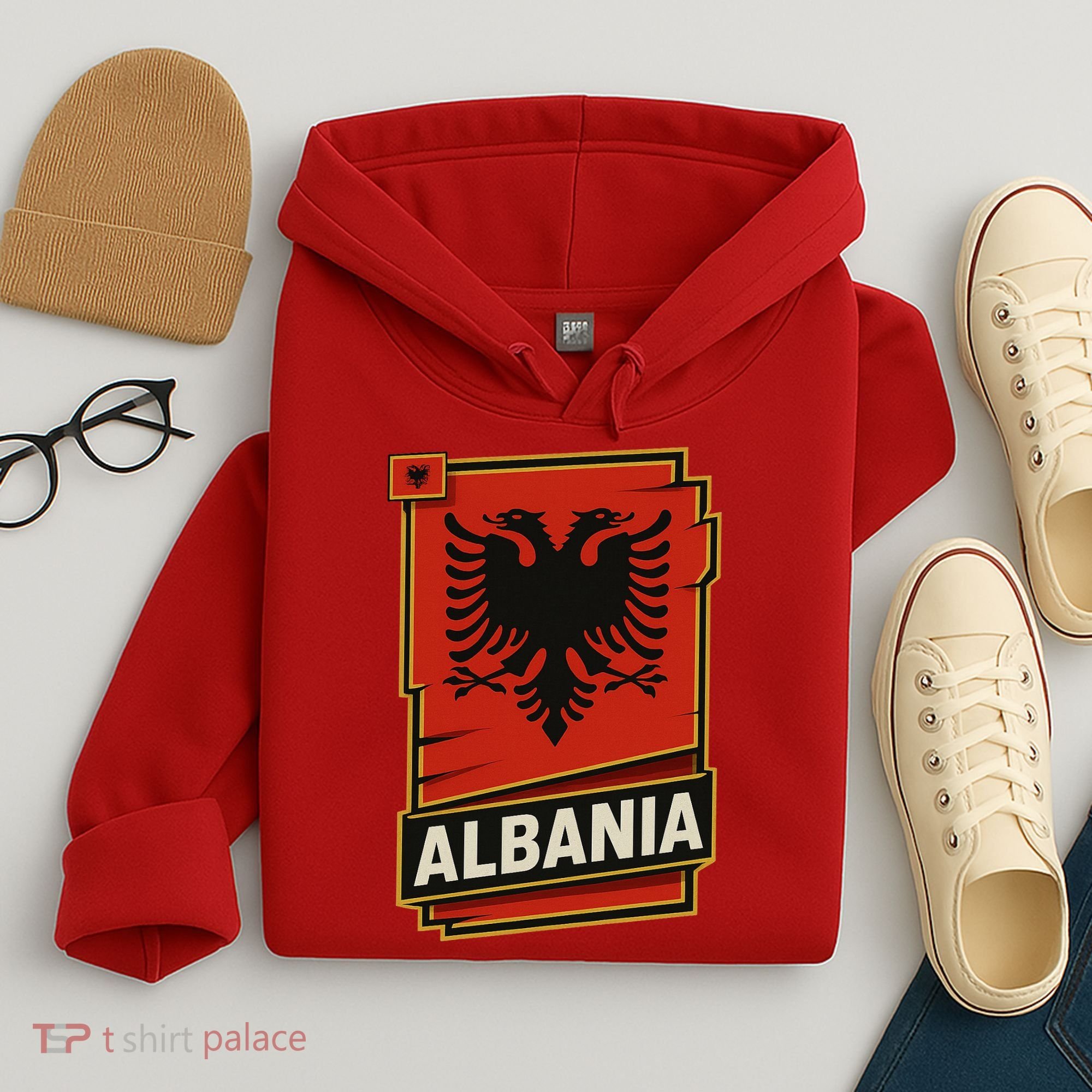 Albanian Resolve: The Break Of Glory Hoodie